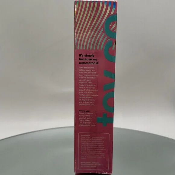 Toy factory super set hyaluronic setting spray NIB - Picture 3 of 4